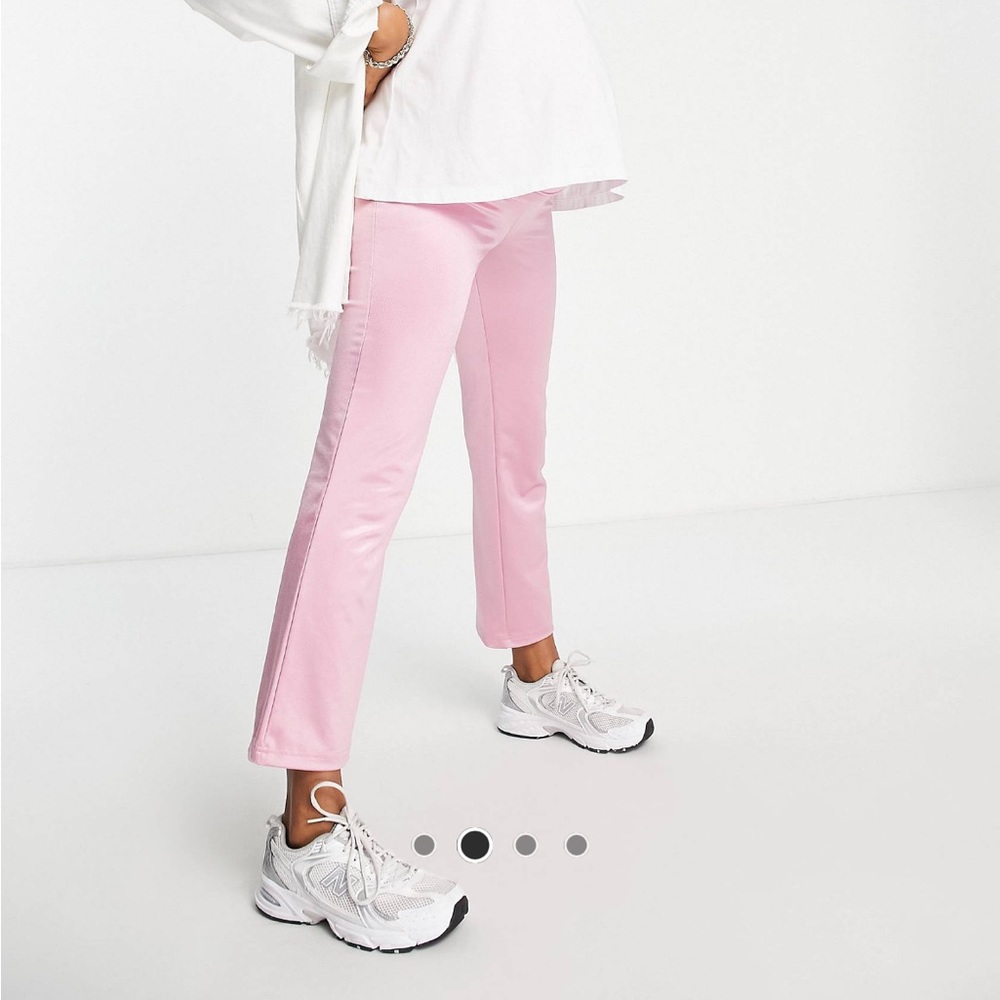 ASOS pink maternity pants